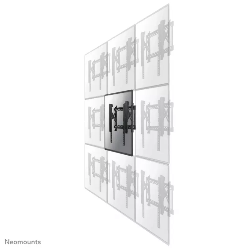 Neomounts video wall mount, 70 kg, 81.3 cm (32 inch), 190.5 cm (75 inch), 200 x 200 mm, 600 x 600 mm, 0 - 6°