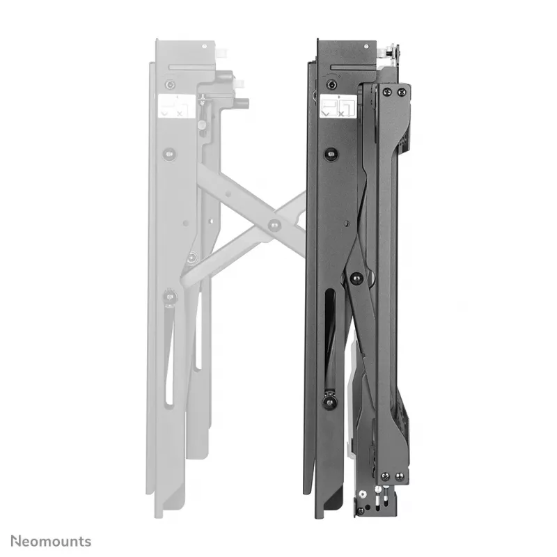 Neomounts video wall mount, 70 kg, 81.3 cm (32 inch), 190.5 cm (75 inch), 200 x 200 mm, 600 x 600 mm, 0 - 6°