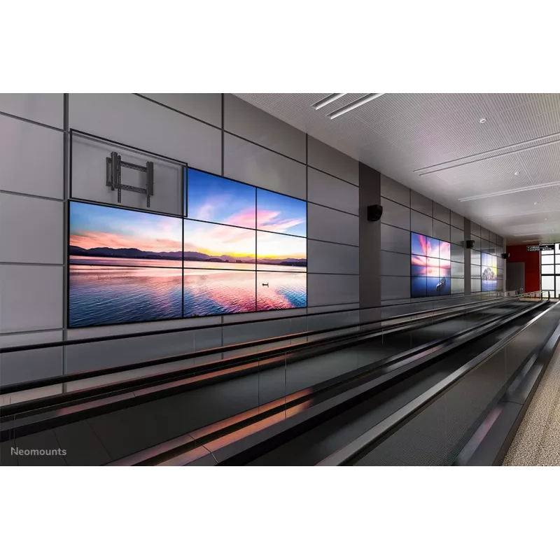 Neomounts video wall mount, 70 kg, 81.3 cm (32 inch), 190.5 cm (75 inch), 200 x 200 mm, 600 x 600 mm, 0 - 6°