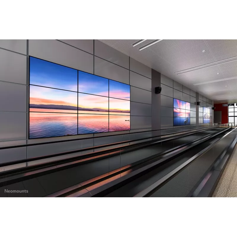 Neomounts video wall mount, 70 kg, 81.3 cm (32 inch), 190.5 cm (75 inch), 200 x 200 mm, 600 x 600 mm, 0 - 6°