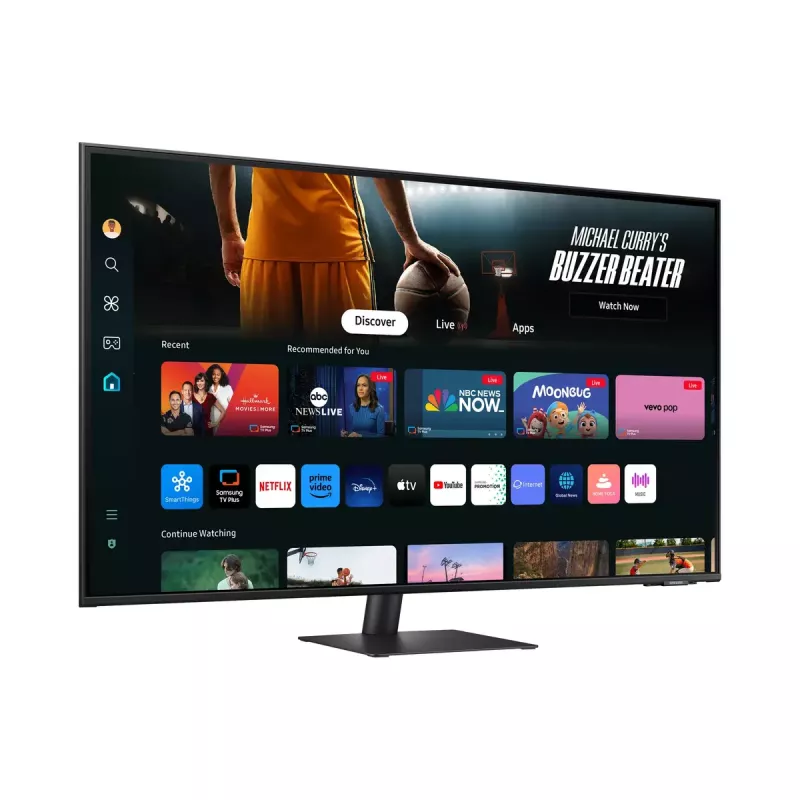 Samsung M70D computer monitor 109.2 cm (43 inch) 3840 x 2160 pixels 4K Ultra HD LCD Black