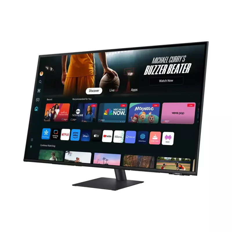 Samsung M70D computer monitor 109.2 cm (43 inch) 3840 x 2160 pixels 4K Ultra HD LCD Black