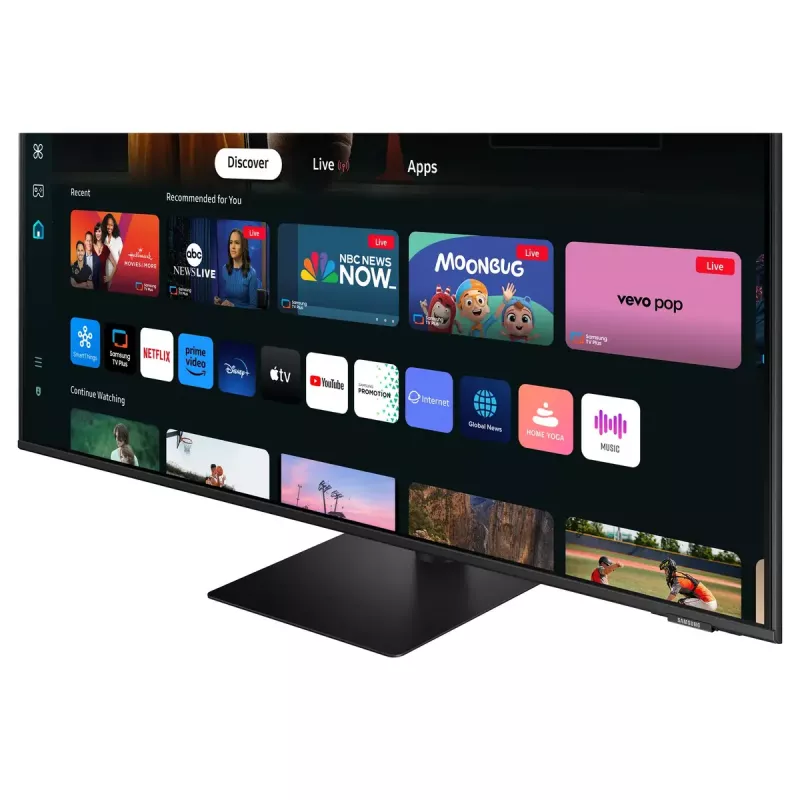 Samsung M70D computer monitor 109.2 cm (43 inch) 3840 x 2160 pixels 4K Ultra HD LCD Black