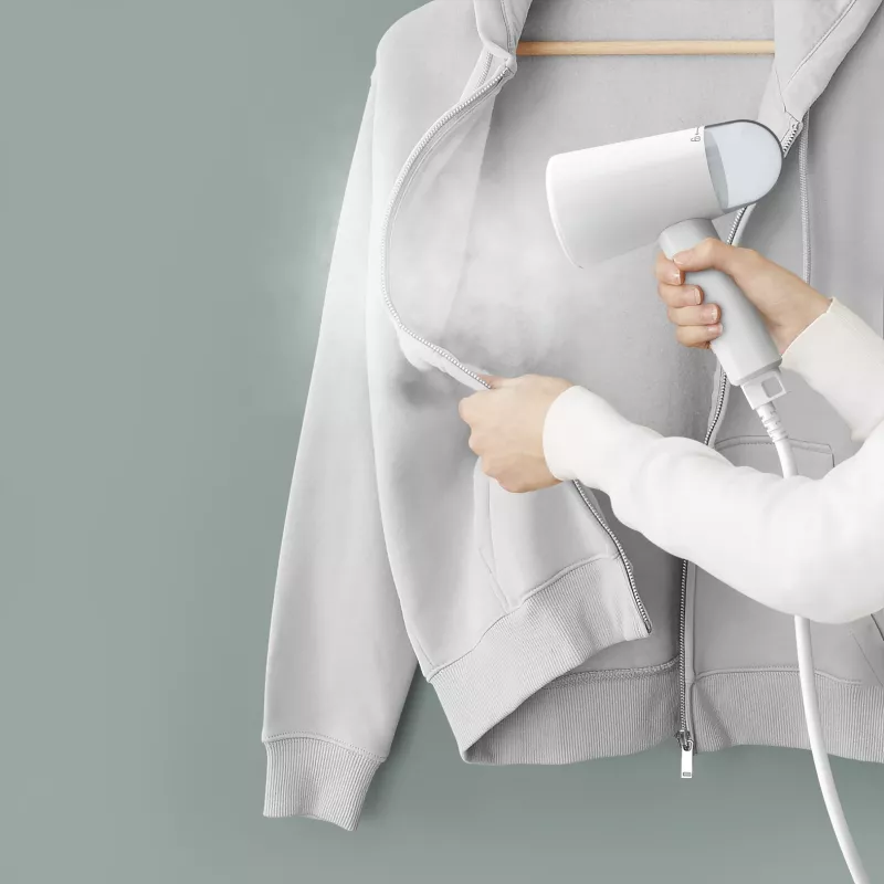 Tefal Origin Travel DT1020 Handheld garment steamer 0.07 L 1200 W Grey, White
