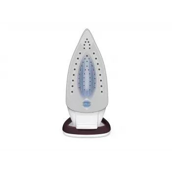Tefal EasyGliss Plus FV5714 iron Dry & Steam iron Durilium soleplate 2400 W Bordeaux, White