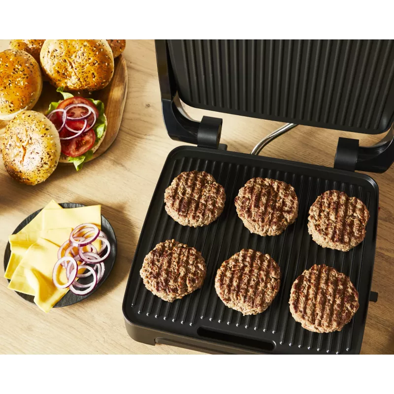 Contact Grill Tefal Inicio Adjust GC272D10 with Non-Stick Plates and Adjustable Temperature