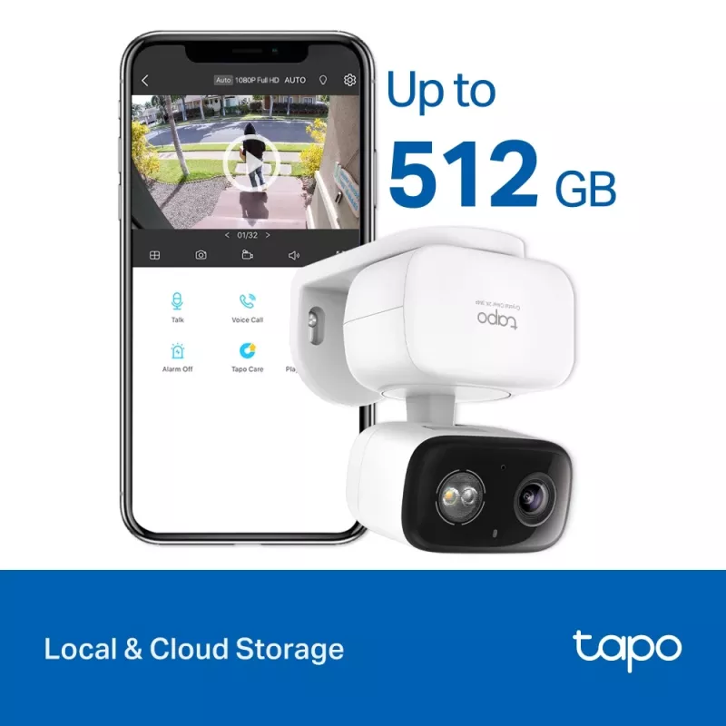 TP-Link Tapo C216 Box IP security camera Indoor 2304 x 1296 pixels Ceiling/Wall/Desk