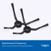 TP-Link Tapo Robot Vacuum Replacement Kit, Accessory kit, Robot vacuum, Black, White, Tapo RV30 Max Plus, Tapo RV30 Max, Tapo RV20 Max Plus, Tapo RV20 Max, Hanging box, 183 mm