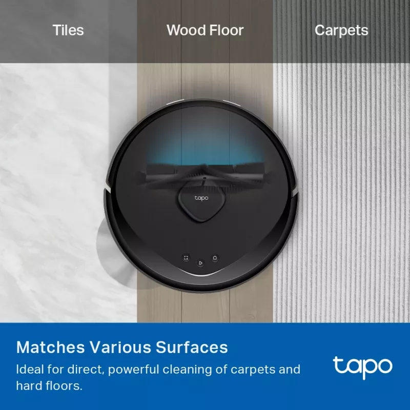 TP-Link Tapo Robot Vacuum Replacement Kit, Accessory kit, Robot vacuum, Black, White, Tapo RV30 Max Plus, Tapo RV30 Max, Tapo RV20 Max Plus, Tapo RV20 Max, Hanging box, 183 mm