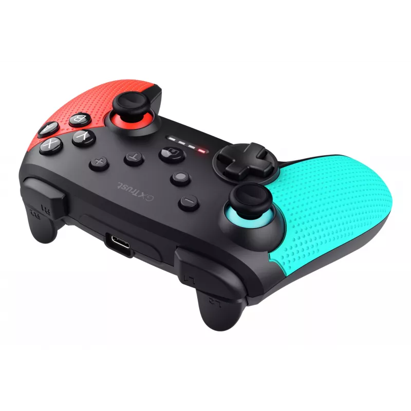 Trust GXT 1246B Muta Black, Blue, Red Bluetooth Gamepad Nintendo Switch, Nintendo Switch Lite