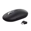 Mouse TRUST Seron Slim Multi — ambidextrous office mouse, optical 3200 DPI, RF Wireless + Bluetooth, 7 buttons, black