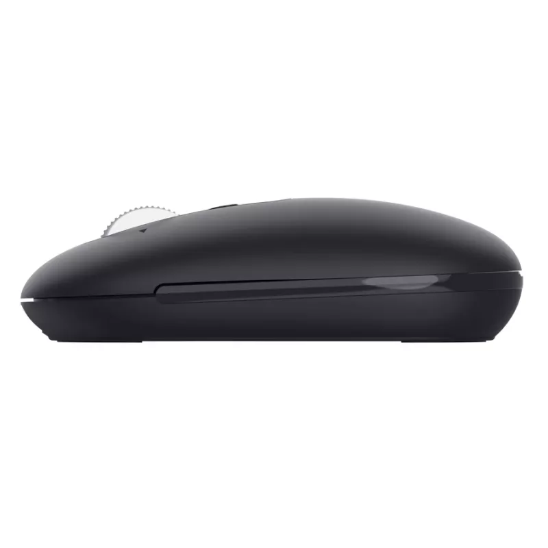Mouse TRUST Seron Slim Multi — ambidextrous office mouse, optical 3200 DPI, RF Wireless + Bluetooth, 7 buttons, black