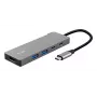 USB Type-C hub TRUST 26062 — HDMI + USB 3.2 Gen 1 Type-A & Type-C, Grey, 5 ports