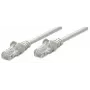 Intellinet Network Patch Cable, Cat5e, 20m, Grey, CCA, U/UTP, PVC, RJ45, Gold Plated Contacts, Snagless, Booted, Lifetime Warranty