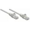 Intellinet Network Patch Cable, Cat5e, 20m, Grey, CCA, U/UTP, PVC, RJ45, Gold Plated Contacts, Snagless, Booted, Lifetime Warranty