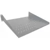 Intellinet 19 inch Cantilever Shelf, 2U, 2-Point Front Mount, 250mm Depth, Max 25kg, Grey, Three Year Warranty