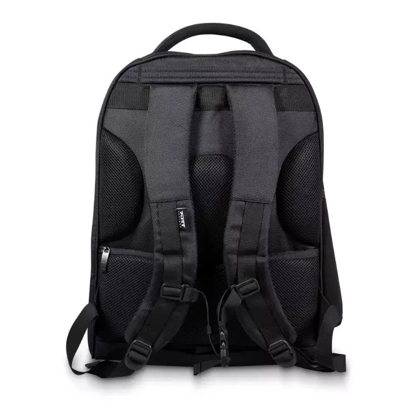 Backpack Port Designs MANHATTAN Black Nylon Polyester