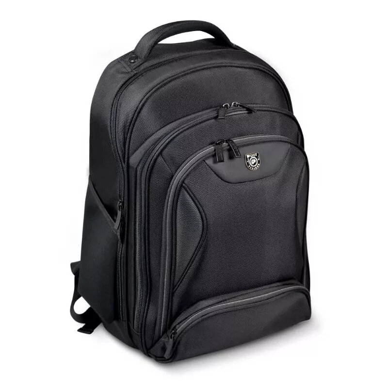 Backpack Port Designs MANHATTAN Black Nylon Polyester