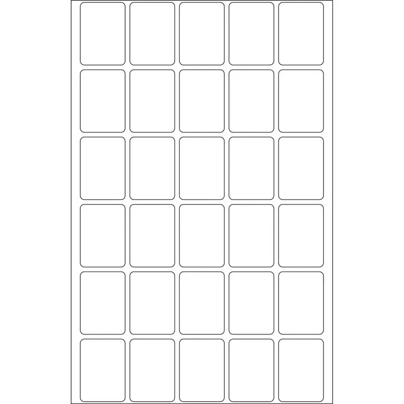 Multi-purpose labels HERMA 19x27 mm white Movables/removable paper matt 960 pcs