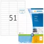Self-adhesive printer label HERMA Premium A4 70x16.9 mm