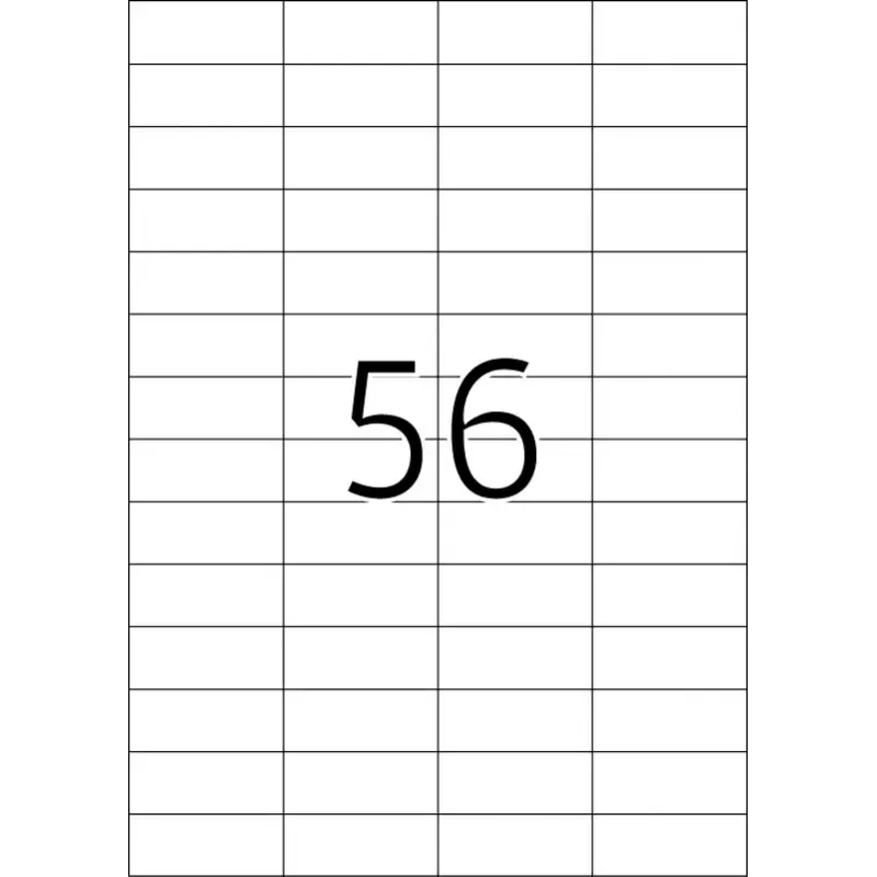 Self-adhesive printer label HERMA Labels Premium A4 52.5x21.2 mm