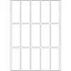 Multi-purpose labels HERMA 10610 20x50 mm white Movables/removable paper matt