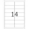 Address labels Premium HERMA A4 99.1x38.1 mm 140 pcs