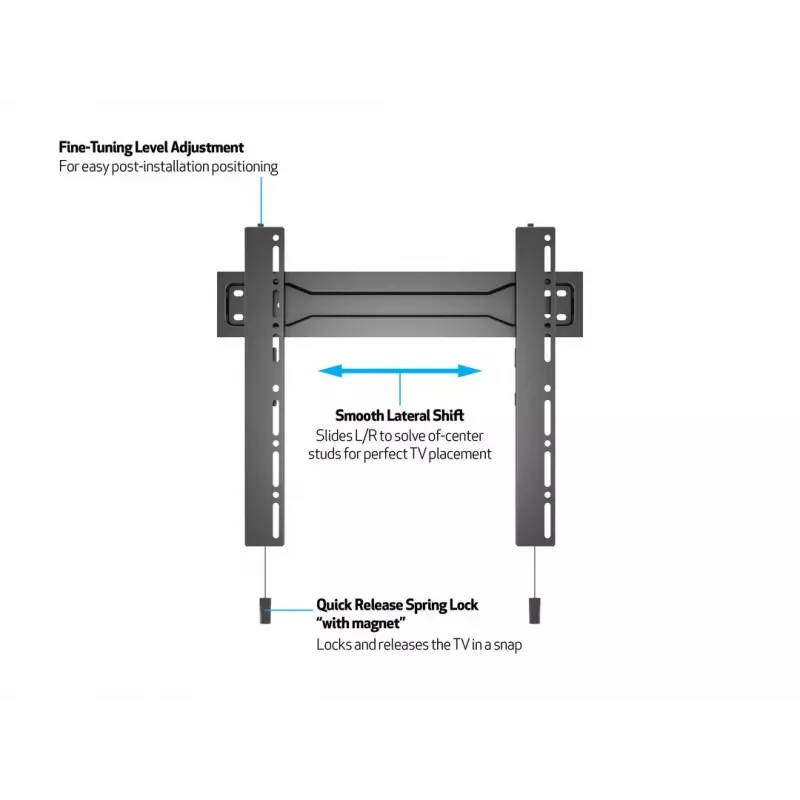 Multibrackets M VESA Wallmount Super Slim Fixed 400 MAX