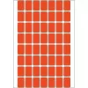 Multi-purpose labels HERMA 12x18 mm red paper matt hand inscription