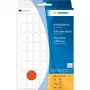 Multi-purpose labels HERMA 12x18 mm red paper matt hand inscription