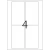 Address labels Premium HERMA 4472 A4 78.7x139.7 mm 400 pcs