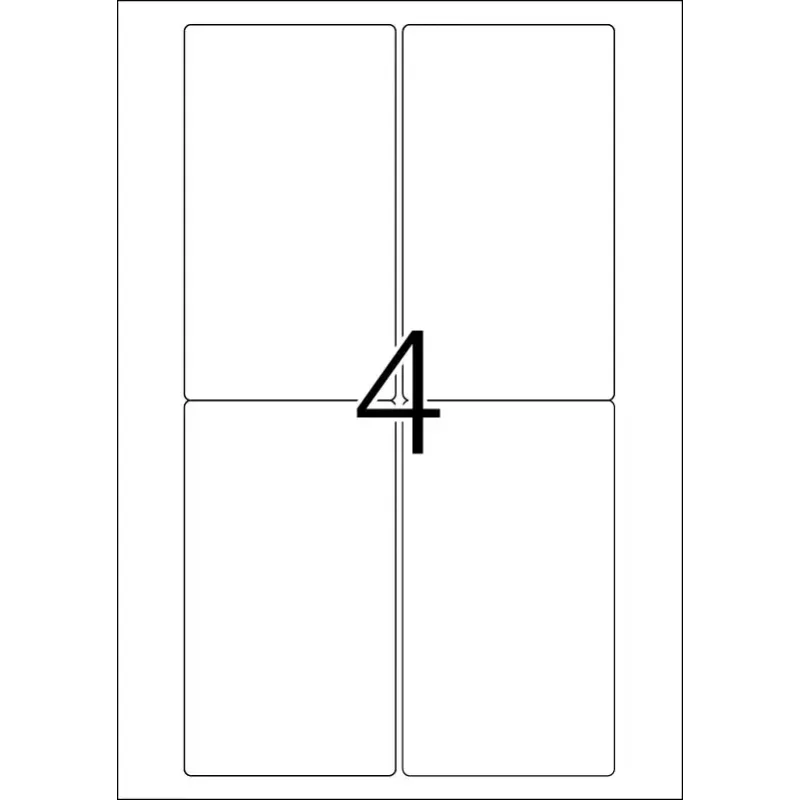 Address labels Premium HERMA 4472 A4 78.7x139.7 mm 400 pcs