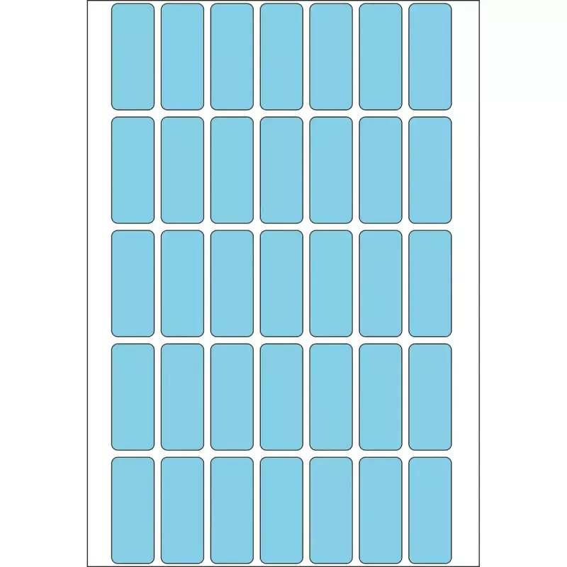 Multi-purpose labels HERMA 12x30 mm blue paper matt 1120 pcs