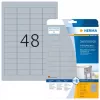 Rating plate labels HERMA 4221 A4 45.7x21.2 mm silver
