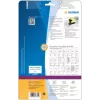 Self-adhesive printer label HERMA CD labels Maxi A4 Ø 116 mm