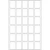 Multi-purpose labels HERMA 19x27 mm white paper matt hand inscription