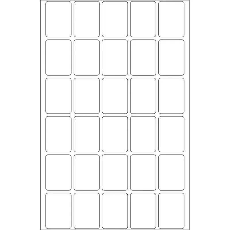 Multi-purpose labels HERMA 19x27 mm white paper matt hand inscription