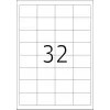 Self-adhesive label HERMA 8643 Rectangle Permanent White