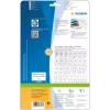 Self-adhesive label HERMA 8643 Rectangle Permanent White