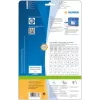 Self-adhesive printer label HERMA Labels Premium A4 210x297 mm white paper matt 10 pcs