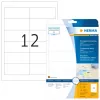 Self-adhesive printer label HERMA Labels transparent matt A4 97x42.3 mm film 300 pcs