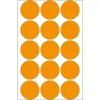 Multi-purpose labels HERMA 2274 luminous orange 32mm round 360 pcs
