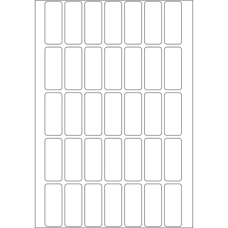 Multi-purpose labels HERMA 1120 pcs 12x30 mm white paper matt