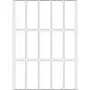 Multi-purpose labels HERMA 20x50 mm white paper matt hand inscription 480 pcs