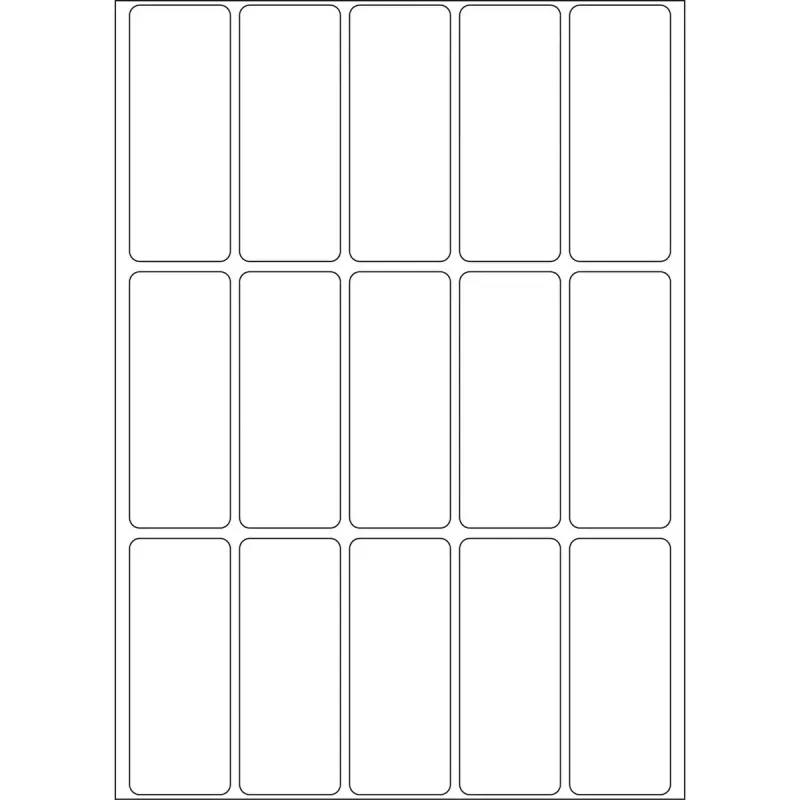 Multi-purpose labels HERMA 20x50 mm white paper matt hand inscription 480 pcs