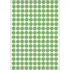Multi-purpose labels HERMA 5632 round green paper 8 mm