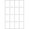 Multi-purpose labels HERMA 25x40 mm white paper matt hand inscription