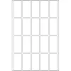 Multi-purpose labels HERMA 19x40 mm white paper matt hand inscription