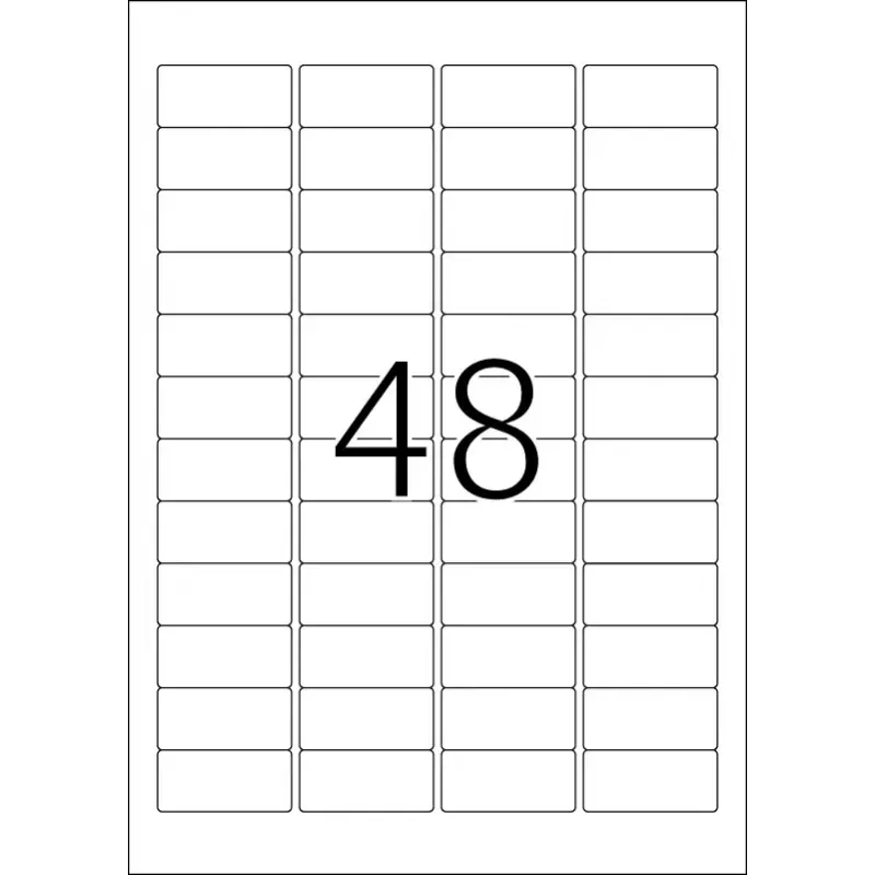 Self-adhesive printer label HERMA Labels A4 45.7x21.2 mm