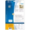 Self-adhesive printer label HERMA Labels A4 45.7x21.2 mm